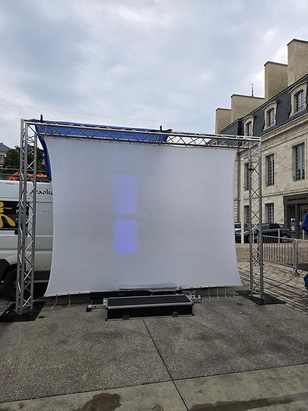 Ecran 06 : Ecran alu ASD 290 3X4M 